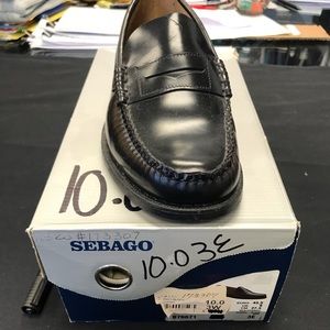 New sebago leather upper in original box